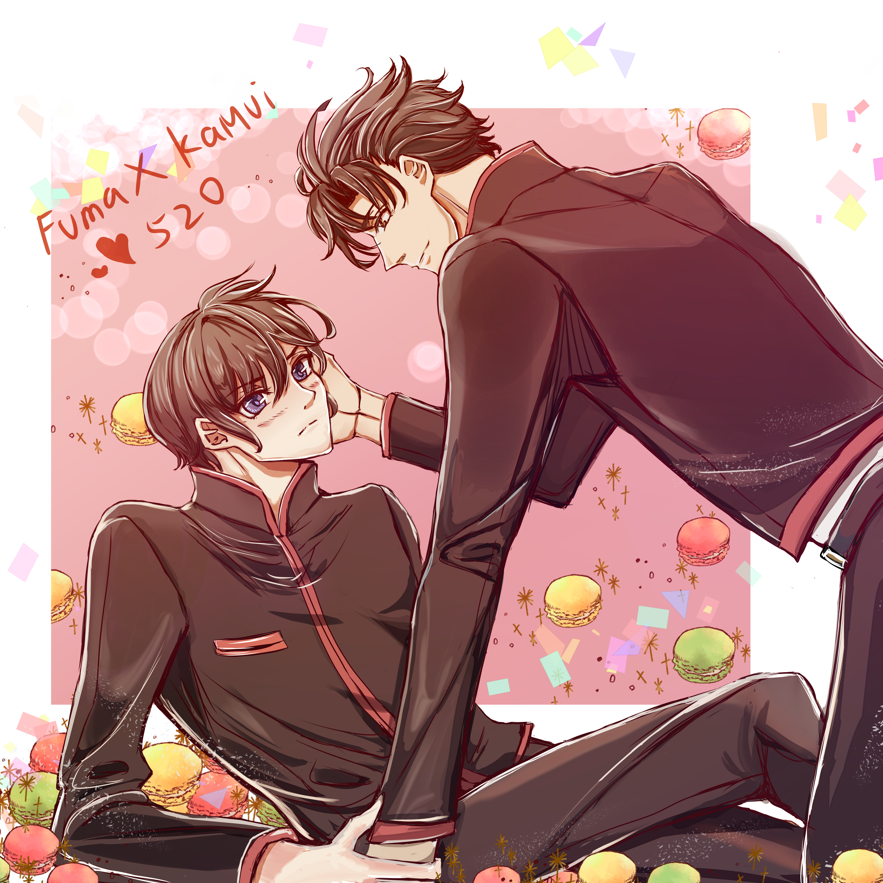 Clamp X 封真x神威 520塗鴉 焦糖 - イラスト ART street (アート