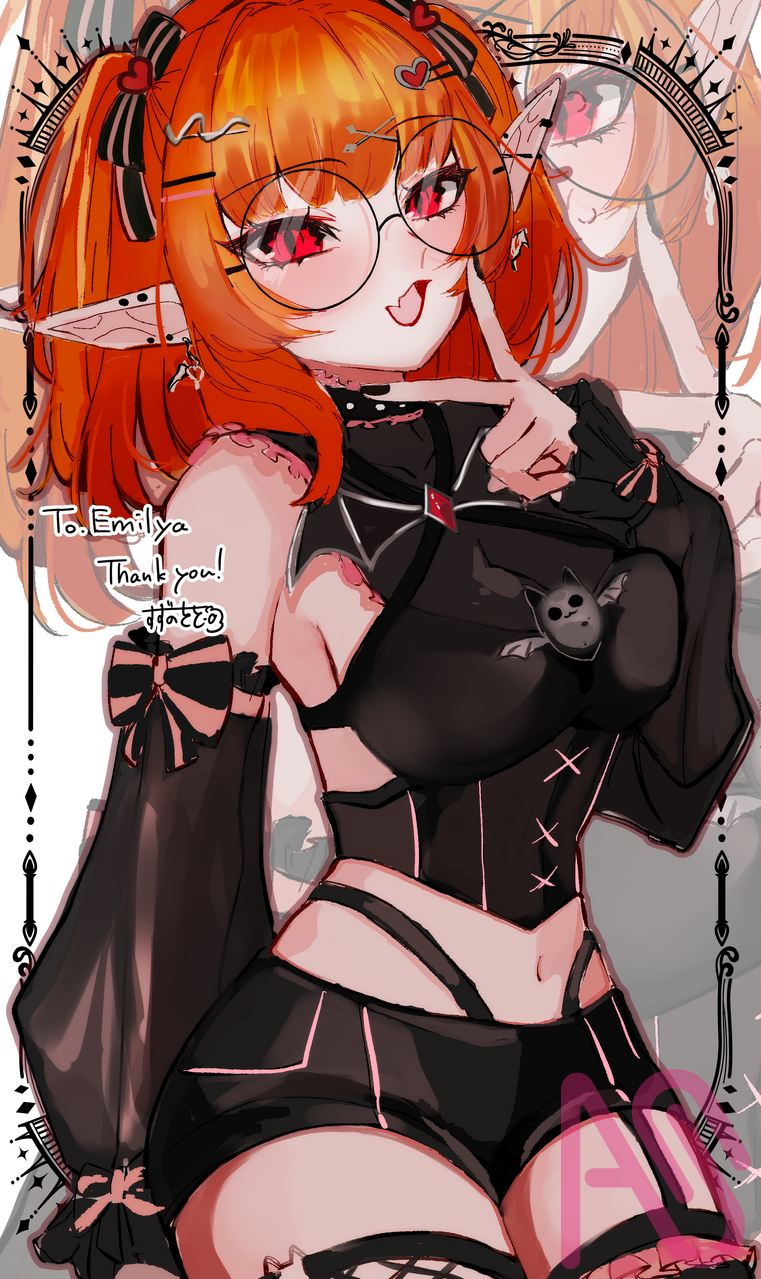 0612 Illust of すずのをと impasto commission Skeb