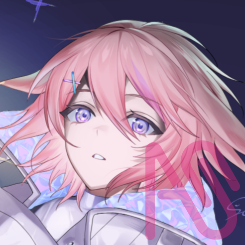 space gift Illust of SiO2 rabbit 人外 illustration original boy oc illustrations originalcharacters ocart