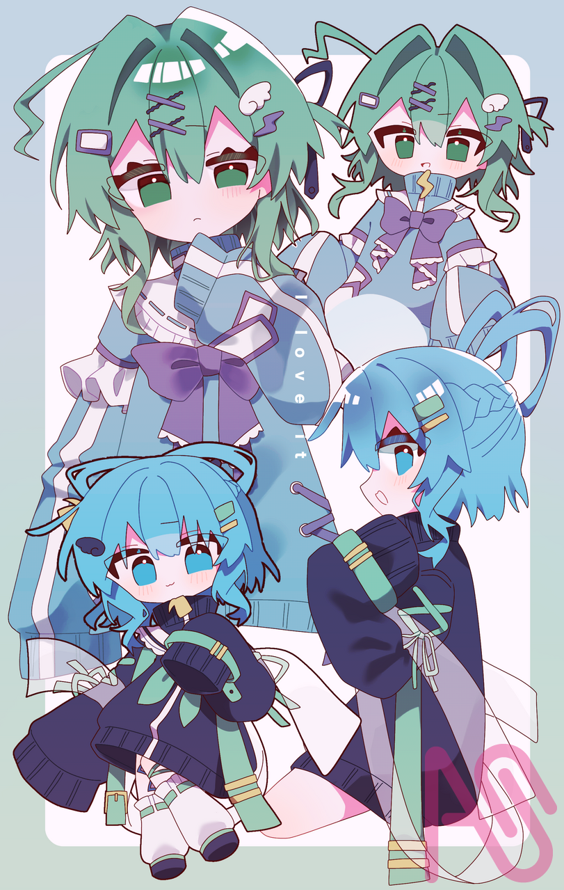 らぶです Illust of 故 Touhou_Project 霍青娥 蘇我屠自古