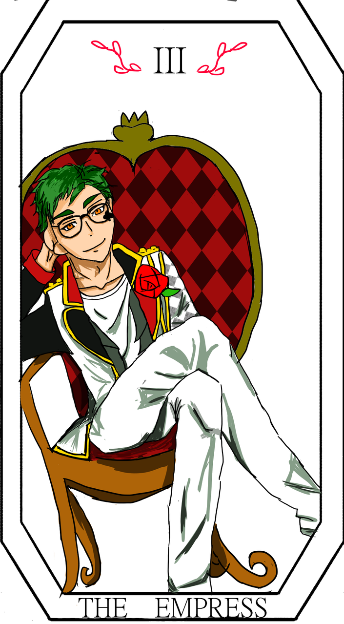 ツイステタロット 女帝 トレイ ぺけ イラスト Art Street アートストリート