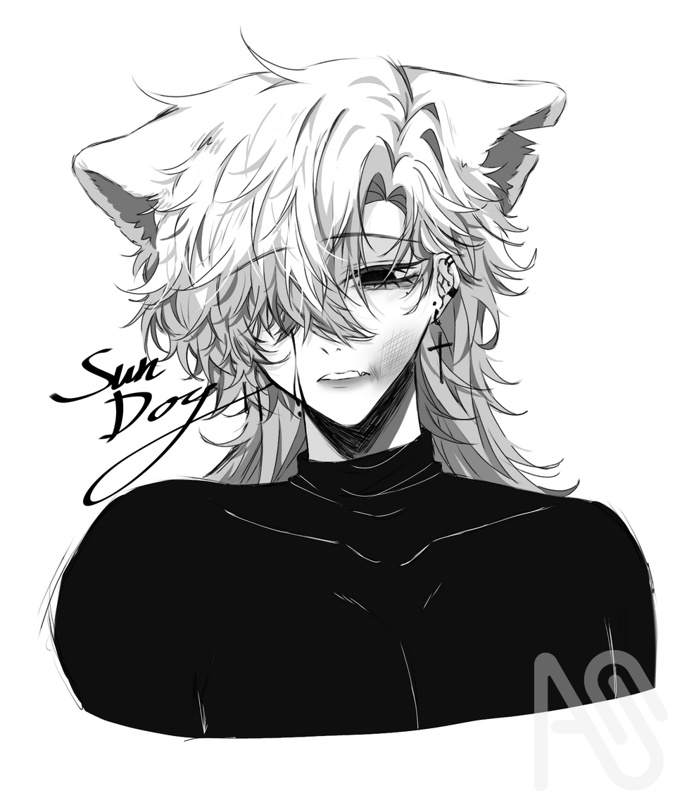 繪型💛 Illust of 日犬啊犬 original boy oc 貓耳 電繪 卯咪 日犬