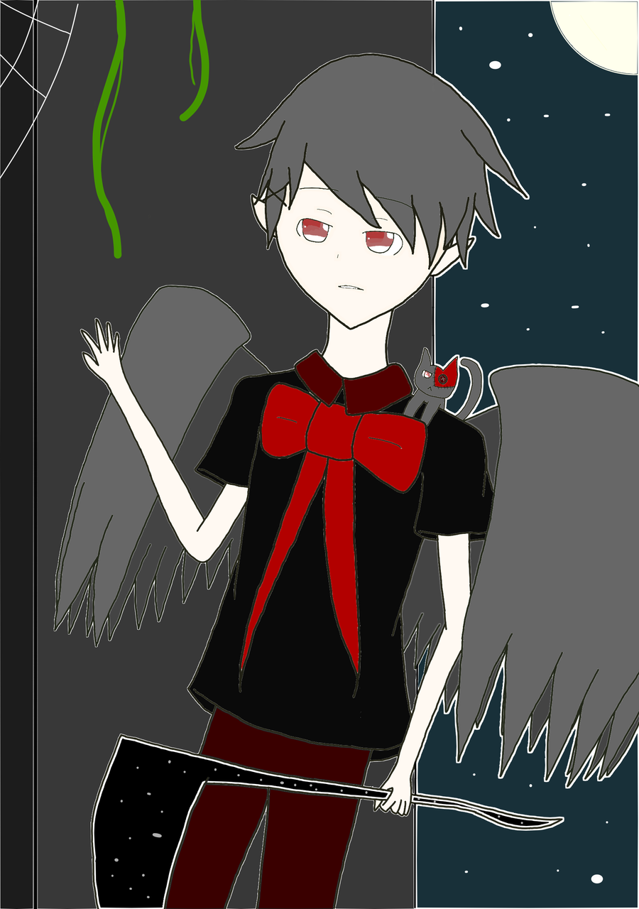 死神少年 小翼 イラスト Art Street アートストリート