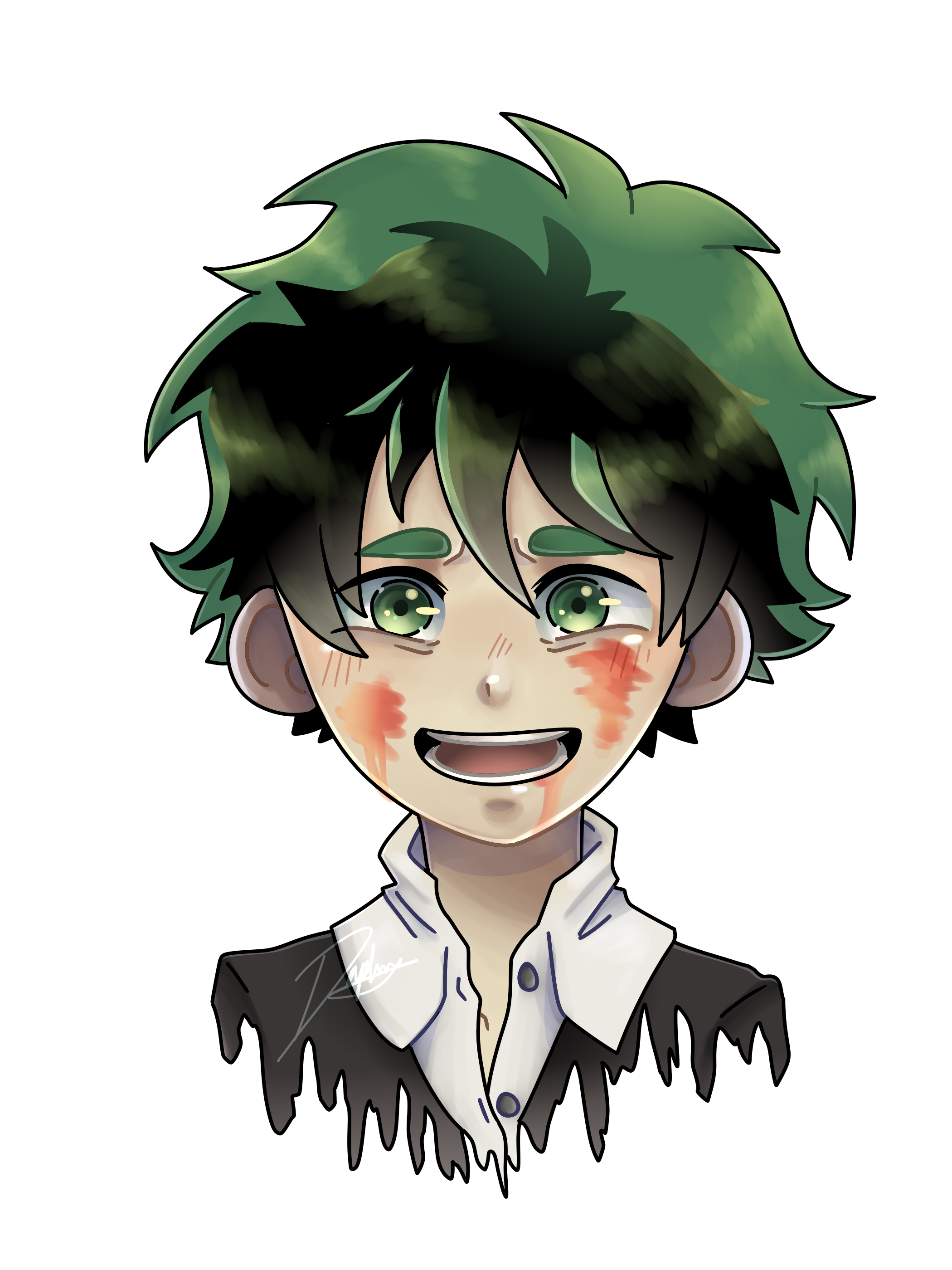 Villain Deku Png Nishireup イラスト Art Street アートストリート