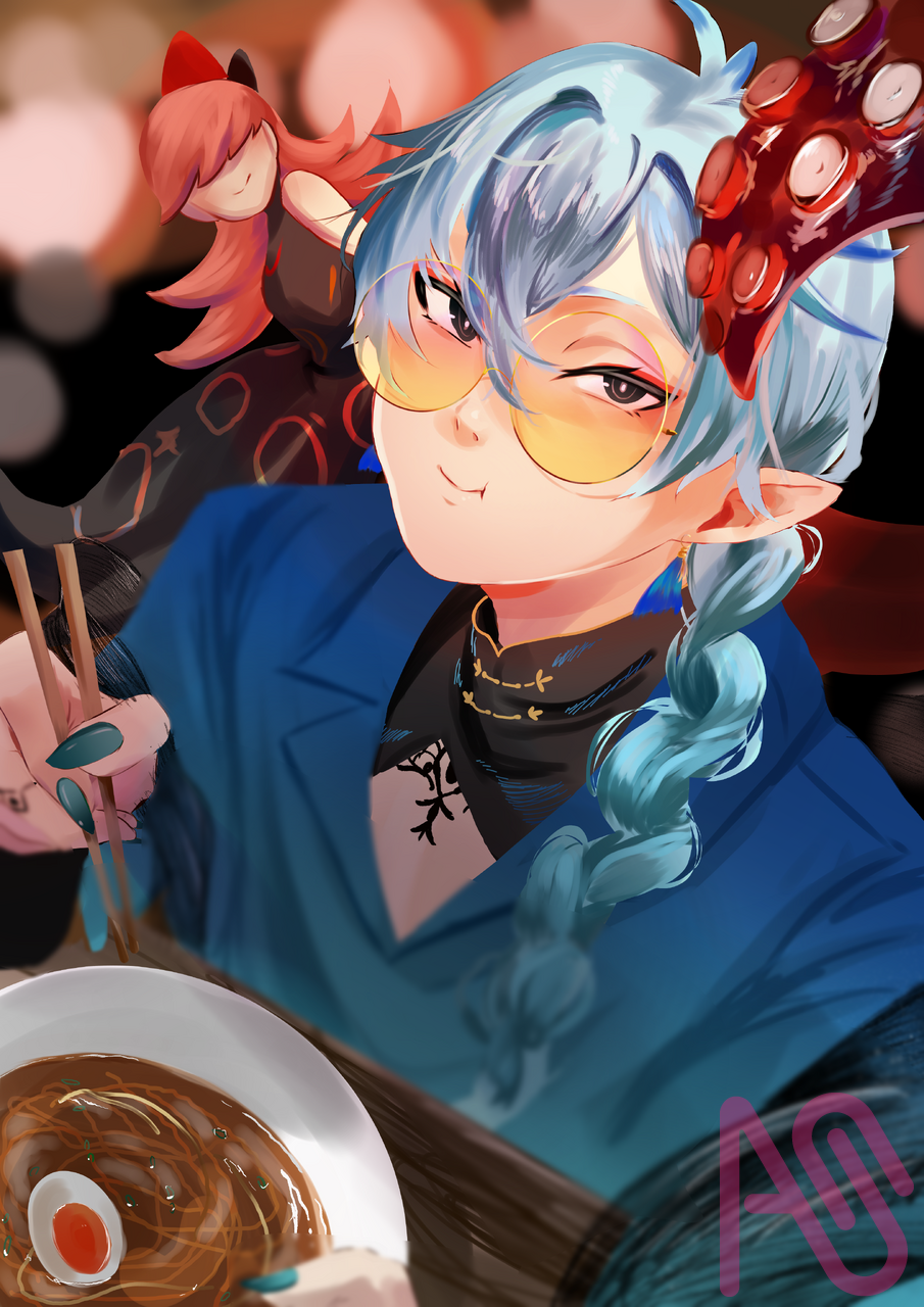 ラーメン屋さんのハンギョン Illust of マーリー Fragari_Art フラガリアメモリーズ ハンギョン