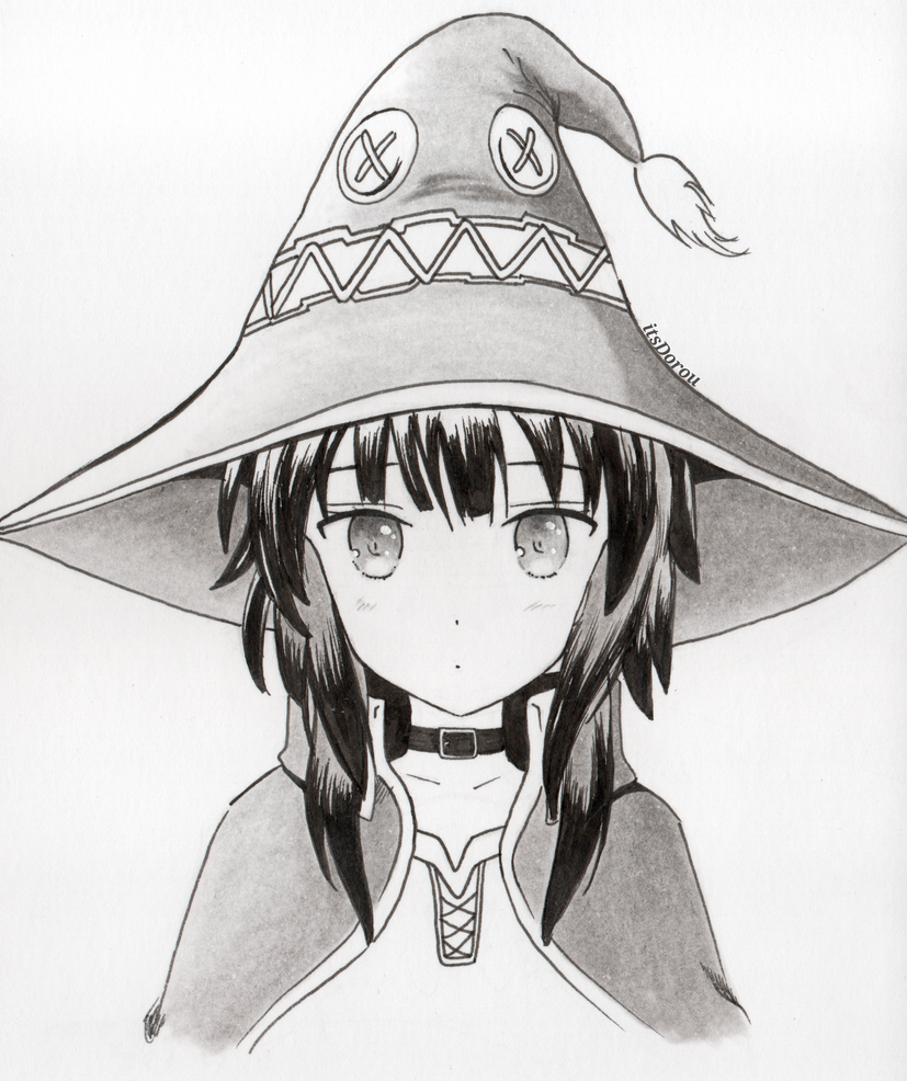 Megumin - Konosuba ! itsdorou - Illustrations A…