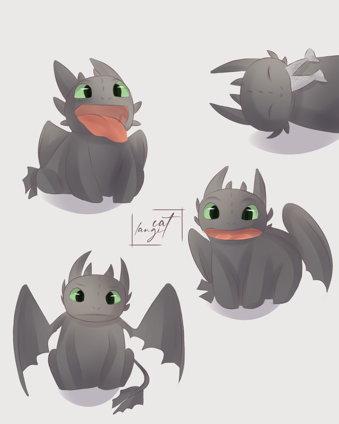 Toothless Rifqahartstory イラスト Art Street アートストリート