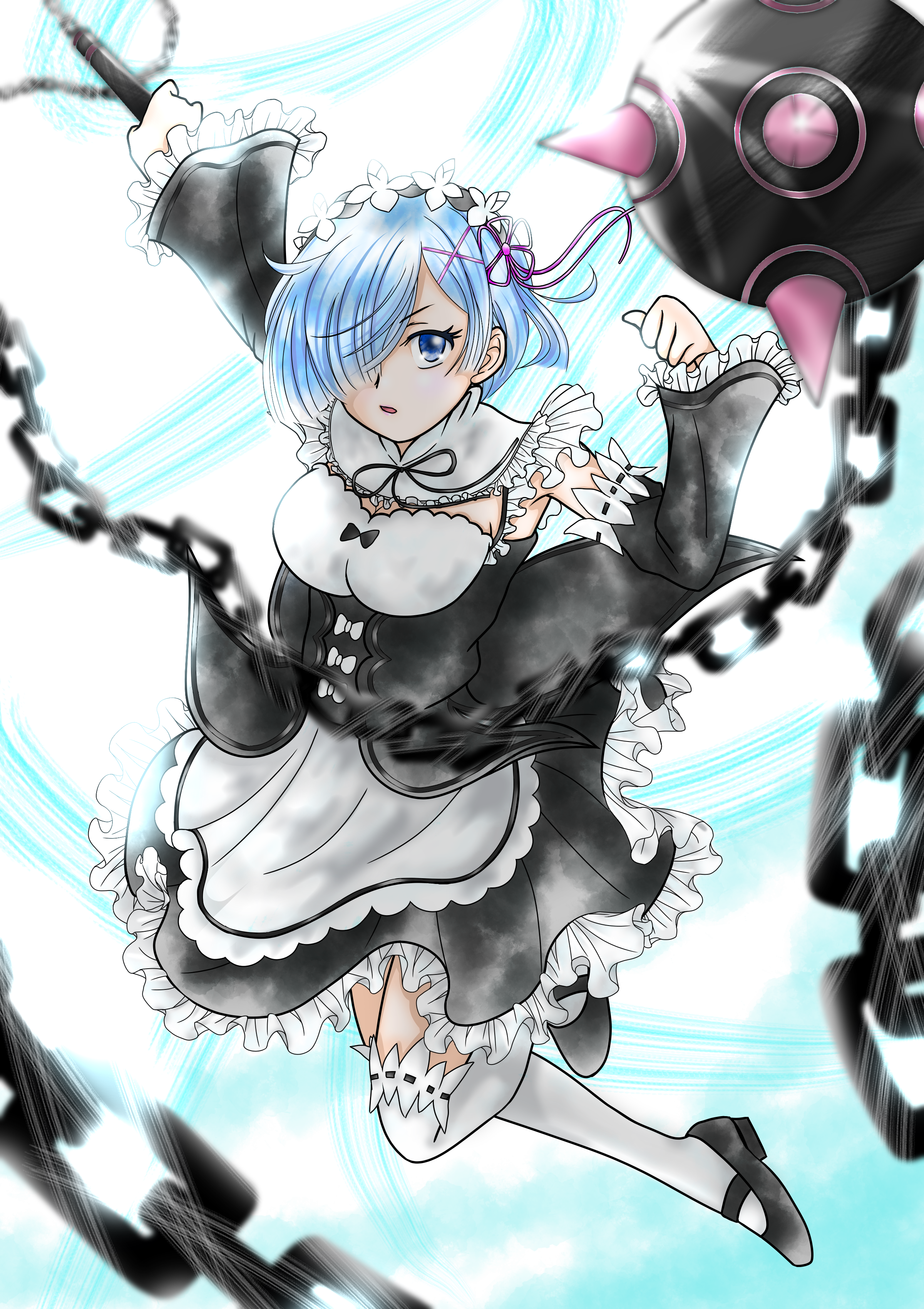 リゼロ レム りん いつも眠いw Illustrations Art Street
