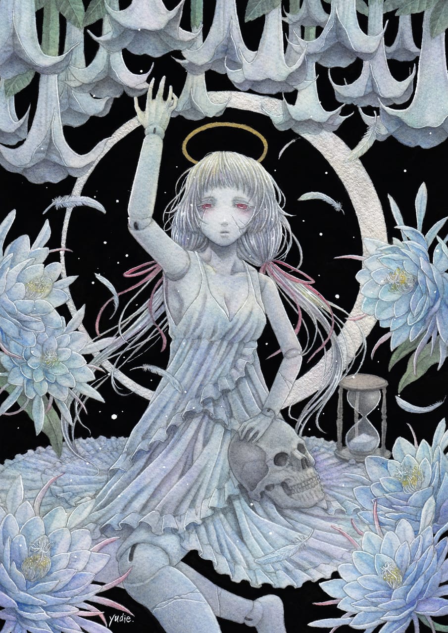 月下美人 Nora イラスト Art Street アートストリート