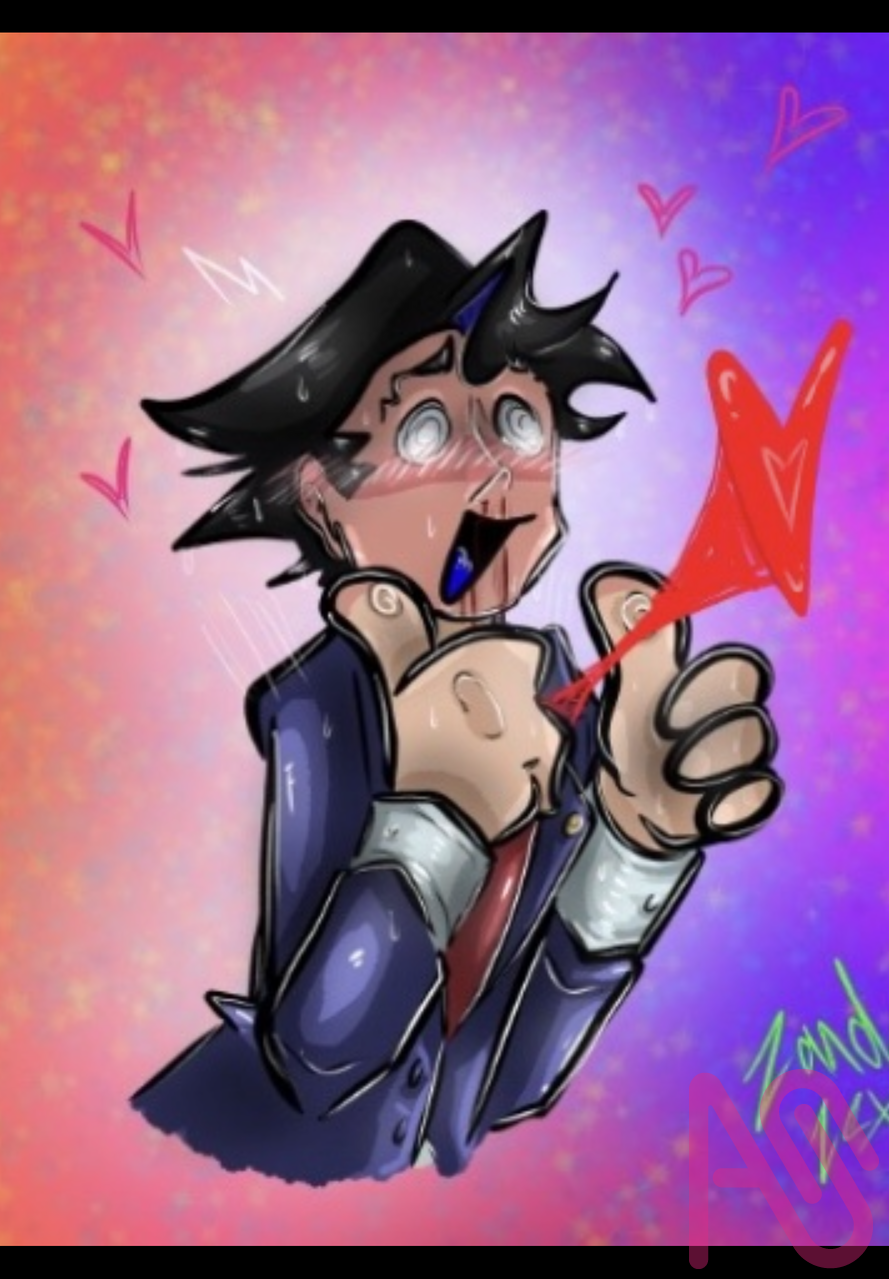 2/3. 01/11/‘25 Illust of LKMr.Raz digital phoenixwright narumitsu