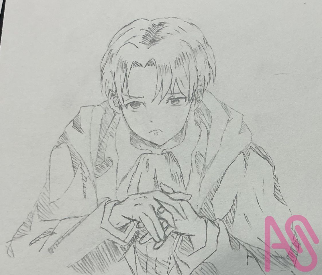 進擊的巨人 里維兵長 Illust of アリス anime AttackonTitan 兵長 男生 里維