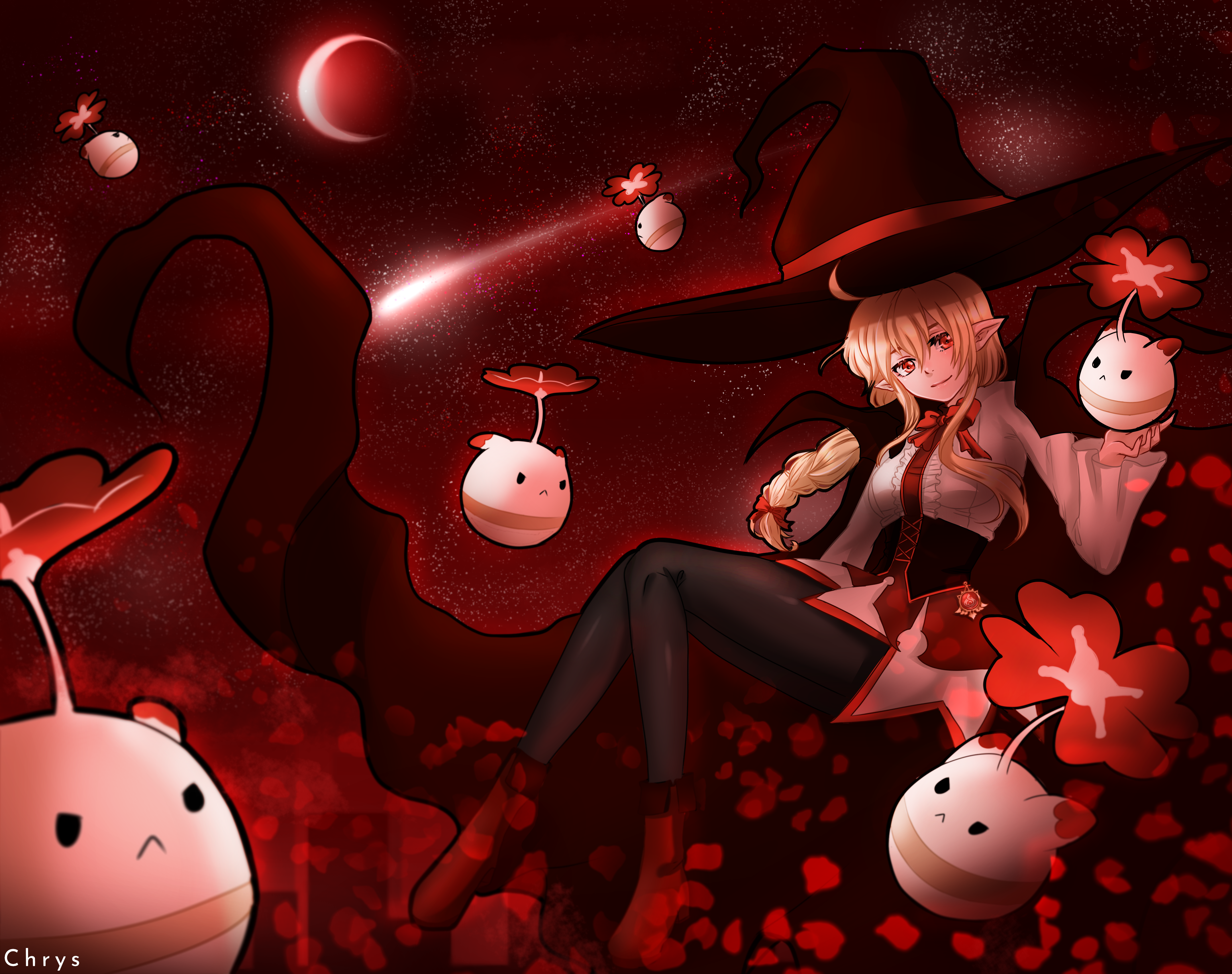Genshin Alice Mage Chrysallion - Illustrations ART street