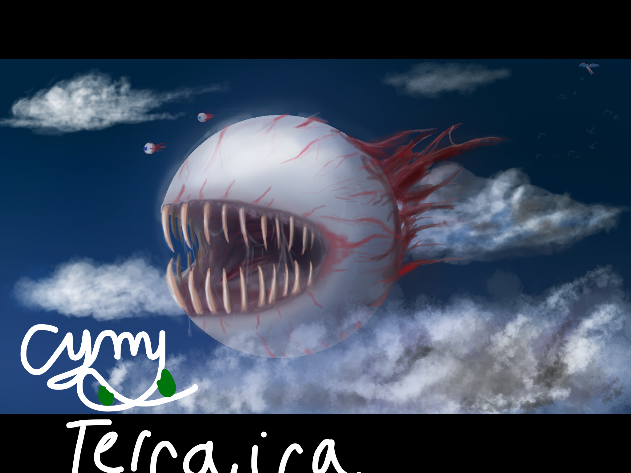 Terraria Eye Of Cthulhu Thelickingcatastrophe Illustrations Art Street Terraria Eye Of Cthulhu Thelickingcatastrophe Illustrations Art Street