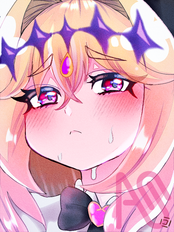 慌てルカナシャドウ Illust of コカリス girl fanart illustration PrettyCure キュアアルカナ・シャドウ 名探偵プリキュア!