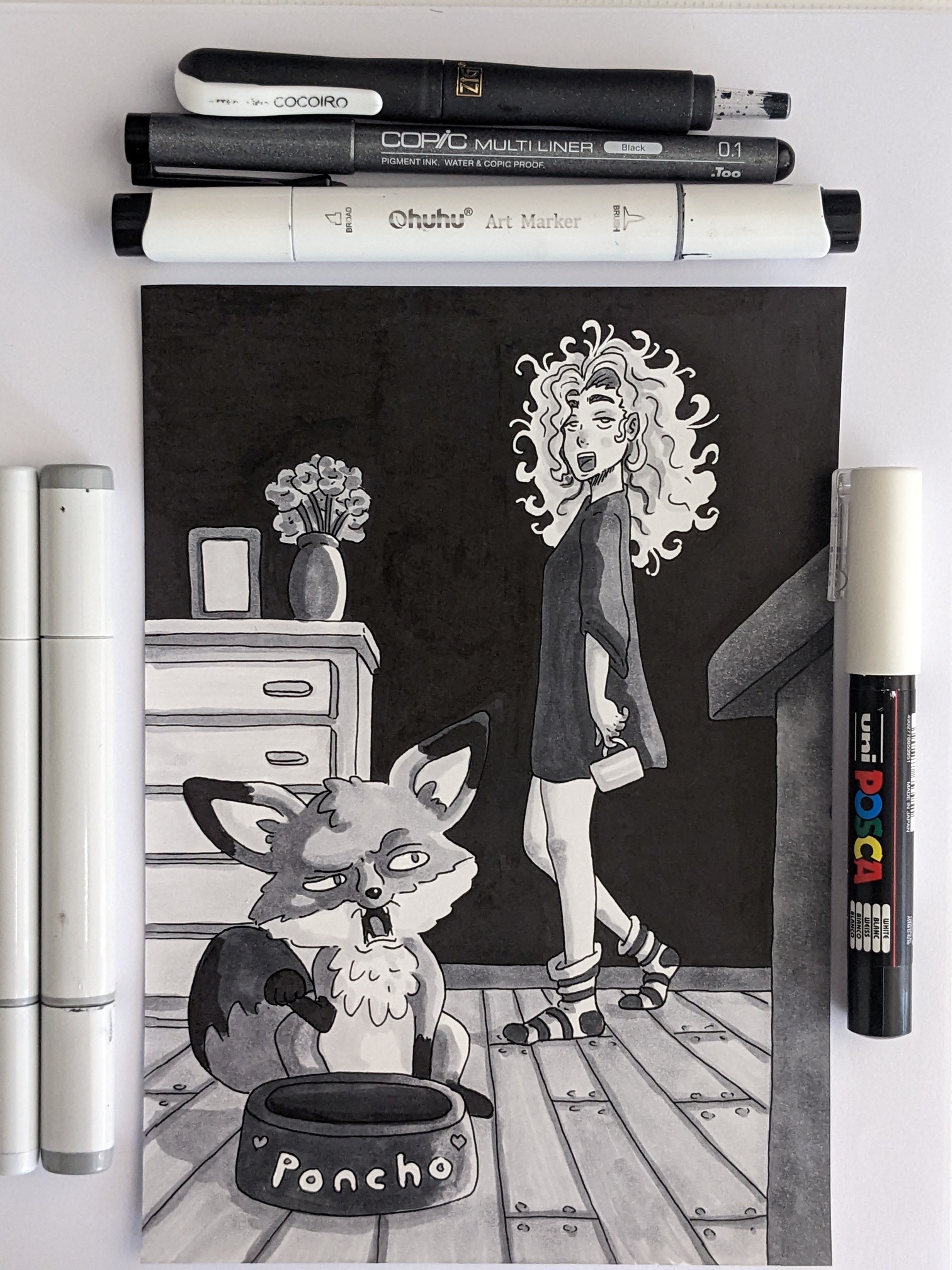 Inktober2022 14.Empty Zettel - Illustrations ART street