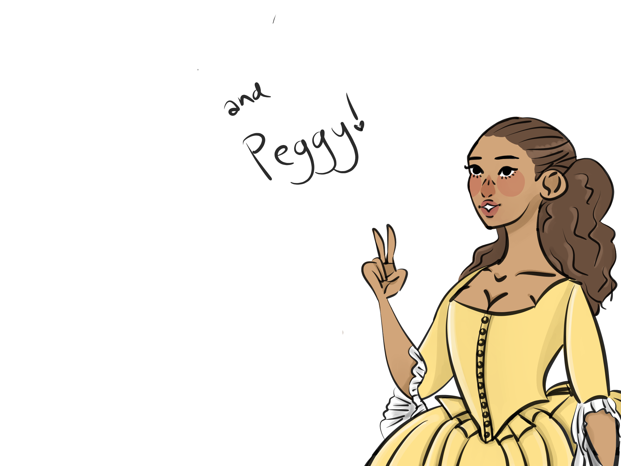Modern Peggy Schuyler Fanart Peggy Schuyler Lol Duckdance