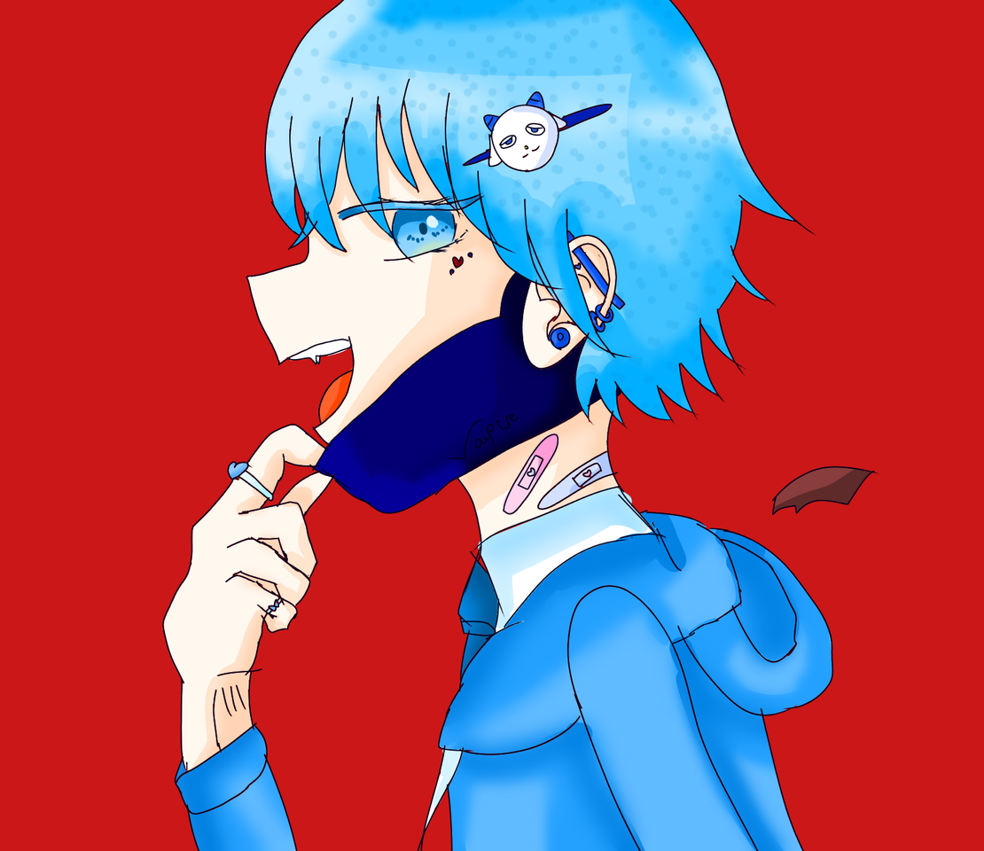 ヴァンパイア ころんくん れいれい お味噌汁崇拝 青猿 イラスト Art Street アートストリート