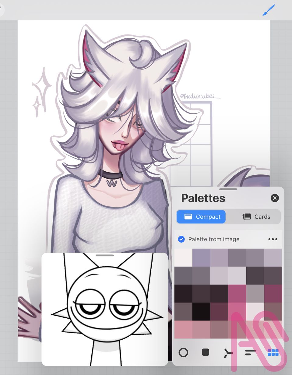 PLEASE DONT GO POOKIE- Illust of Lim3soda76___ fanart illustration Idk sprunki