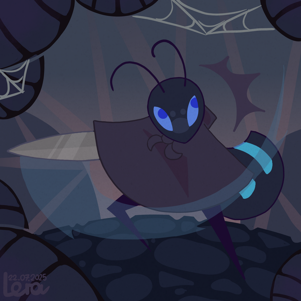 attack on backwards_cat Illust of Lera medibangpaint artfight