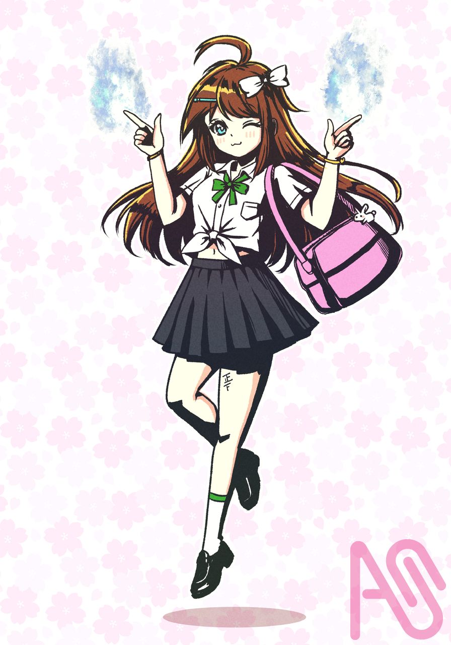最高のエスパー Illust of はんりんご CherryBlossomIllustrationCampaign girl sakura 代理お借りしました 最高のエスパー の助立ち