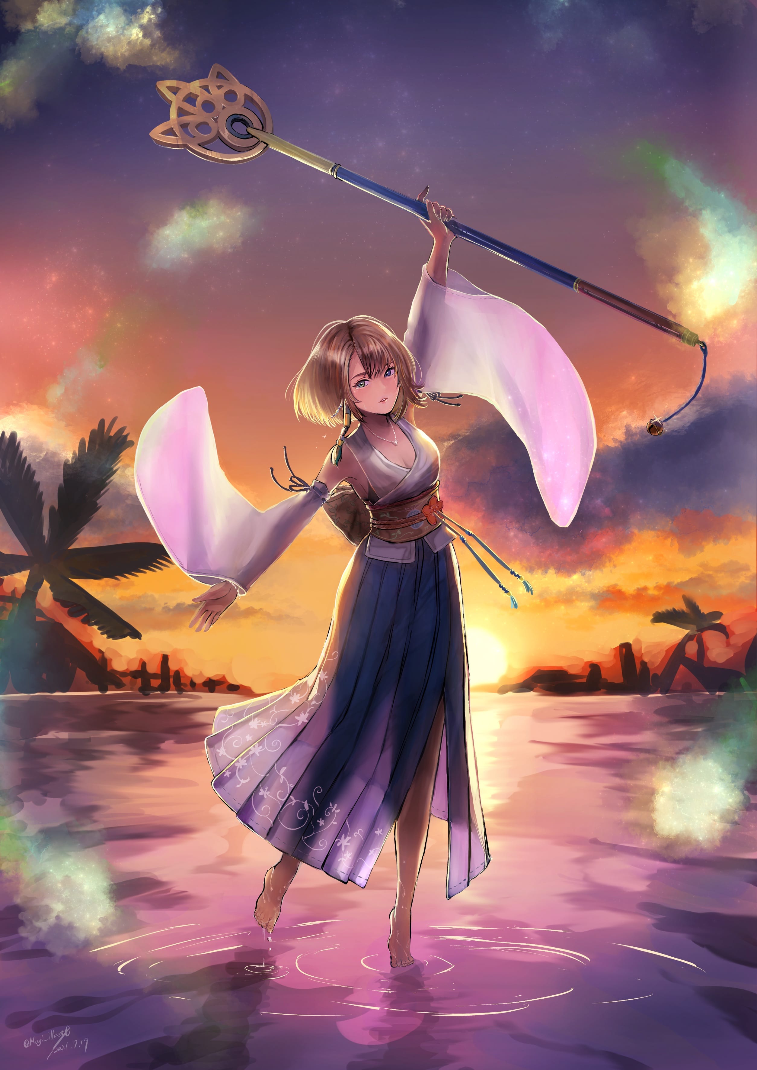 ファイナルファンタジーX ユウナ ファイナルファンタジーTCG 16-134S ユウナ (S スペシャルレア