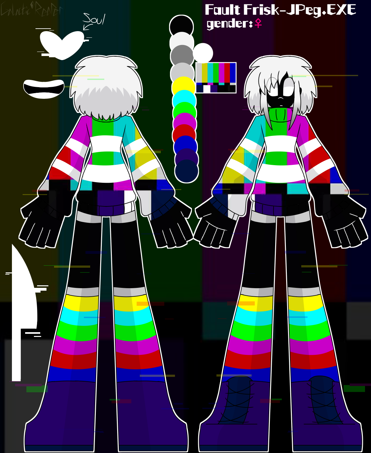 Voidentceytale character ref: Fault Frisk Galactic Reaper ...