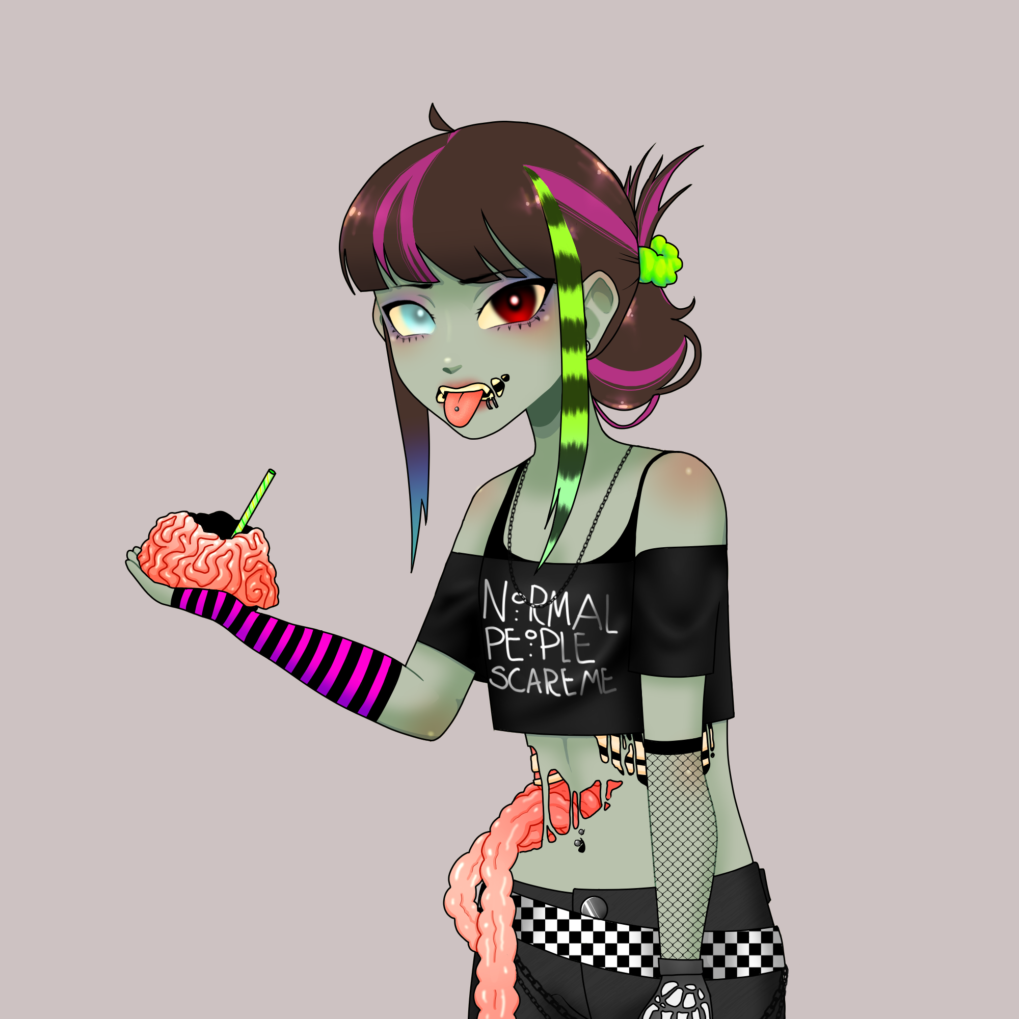 my chemical zombie ninpup Illustrations ART street