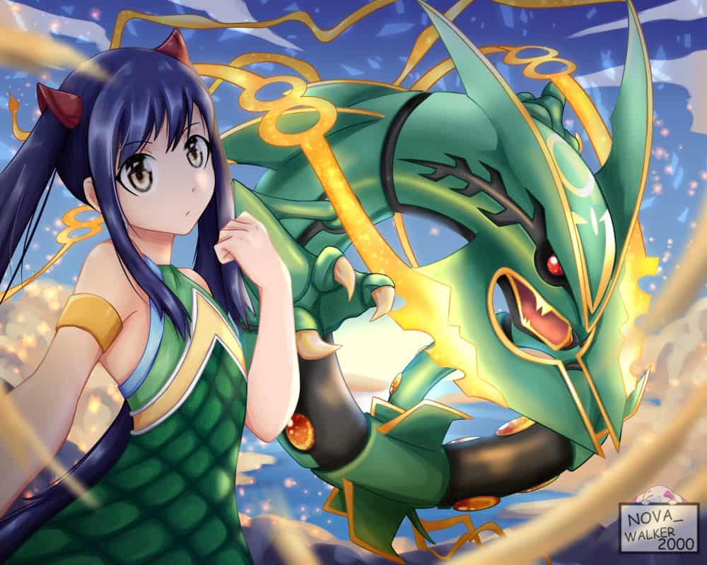 Wendy X Rayquaza Nova Walker00 イラスト Art Street アートストリート