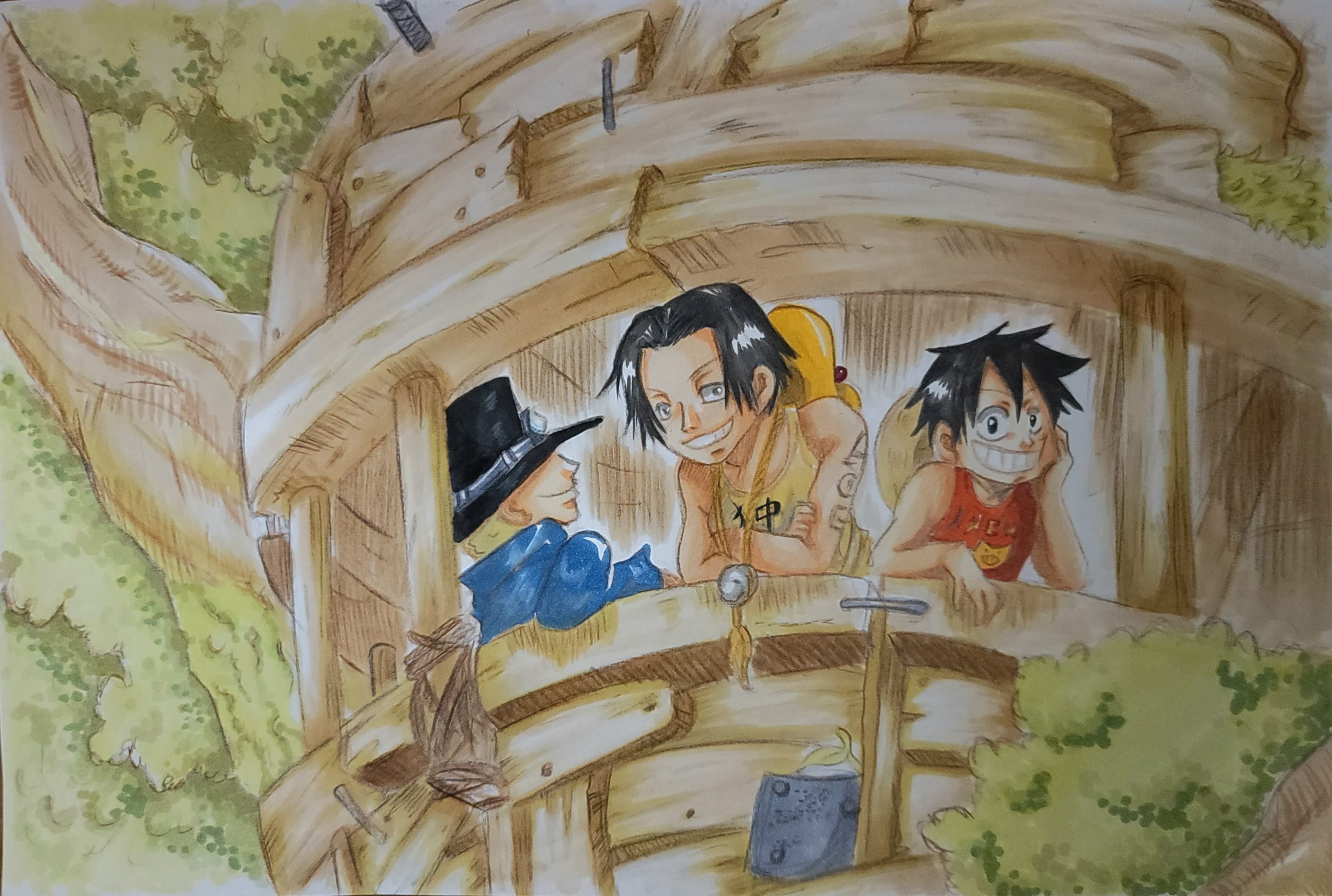 コルボ山にて あやとん Illustrations Art Street