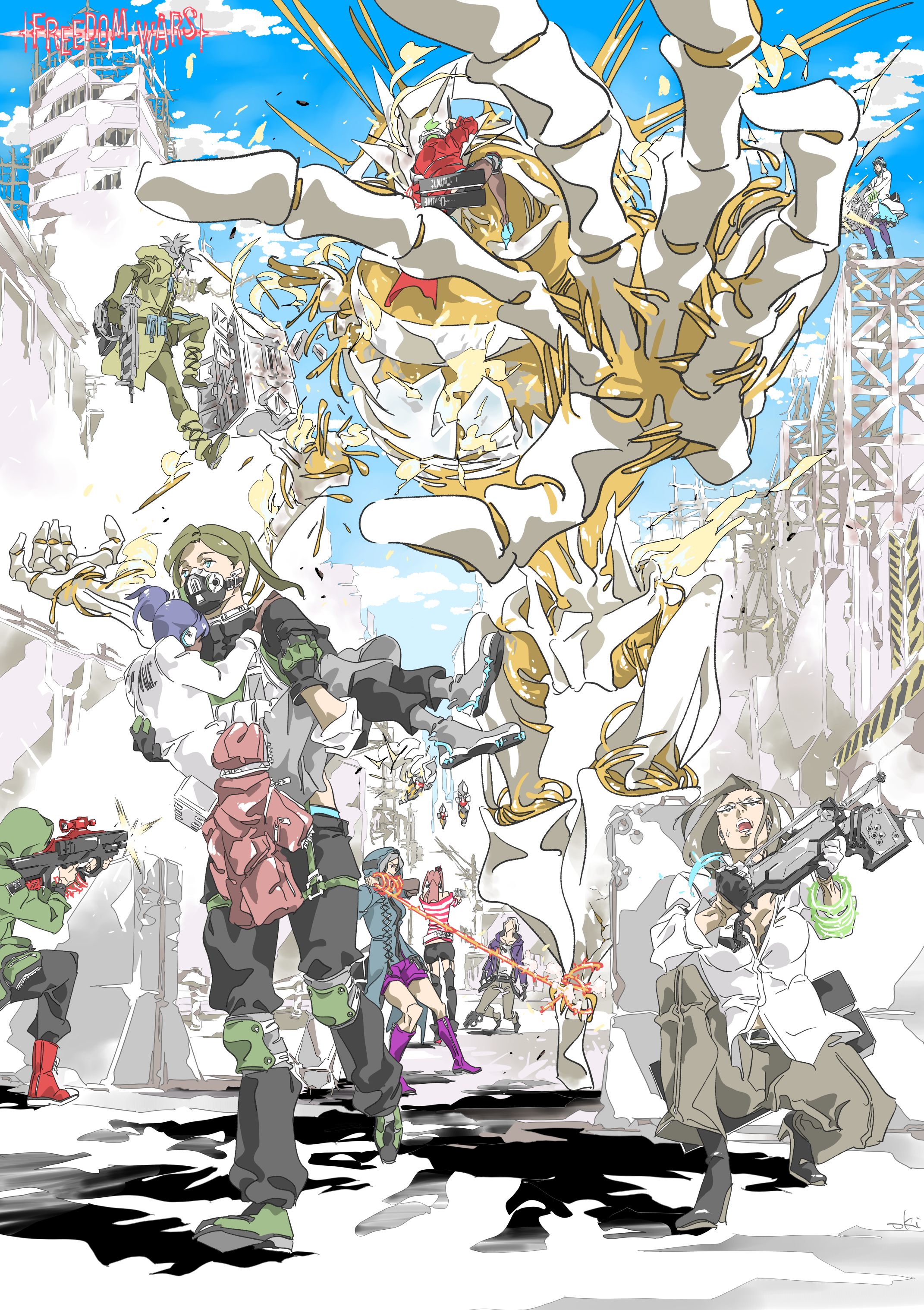 フリーダムウォーズ公式設定資料集-La Vie En Rose- = FREE… フリーダムウォーズ公式設定資料集-La Vie En Rose- = FREE