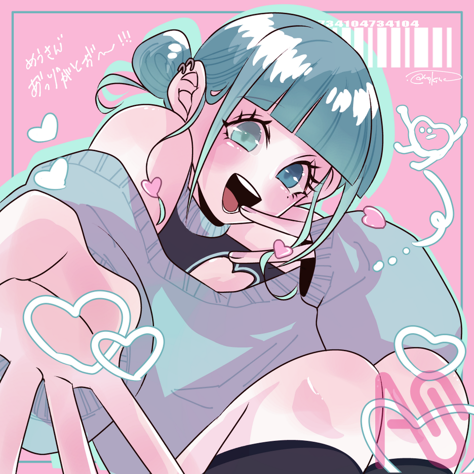 【お礼】すずらん Illust of makina. girl よその子 お礼 ギャルの波動 ポーズが平成でもかわええやんな？？（） めっちゃかわいい めう推しの証拠