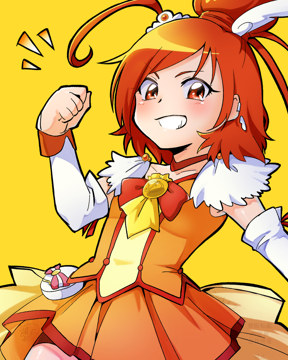 🧡 Illust of 笹井 咲七 PrettyCure スマイルプリキュア スマイルプリキュア！ Precure キュアサニー スマプリ スマイルプリキュア!