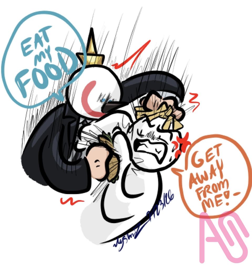 Jack in the Box Mascot Illust of LKMr.Raz medibangpaint digital mascot fastfood jackinthebox