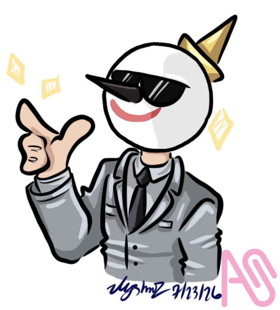 Jack in the Box Mascot Illust of LKMr.Raz medibangpaint digital mascot fastfood jackinthebox