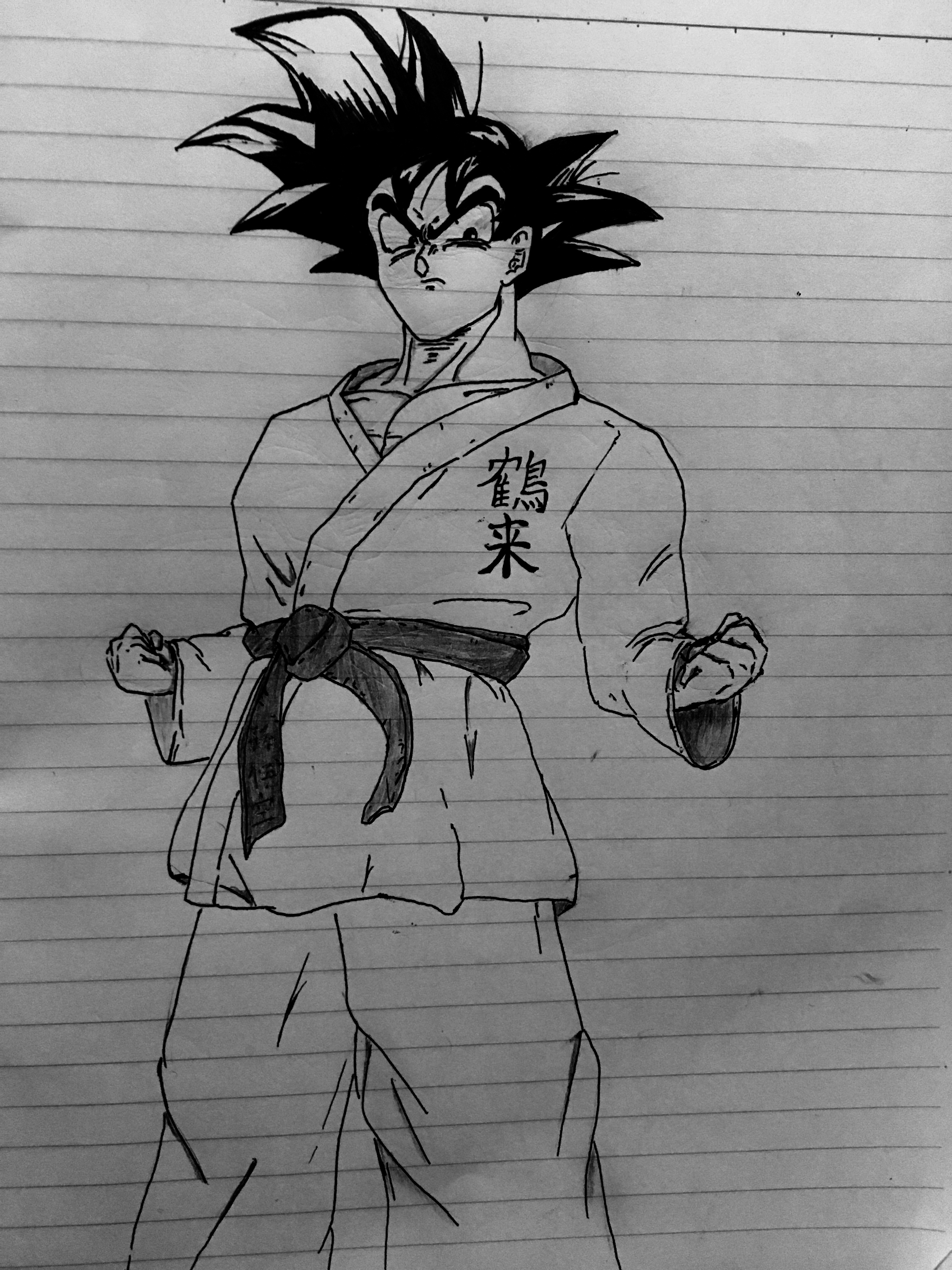 悟空描いてみた Songoku77 イラスト Art Street アートストリート