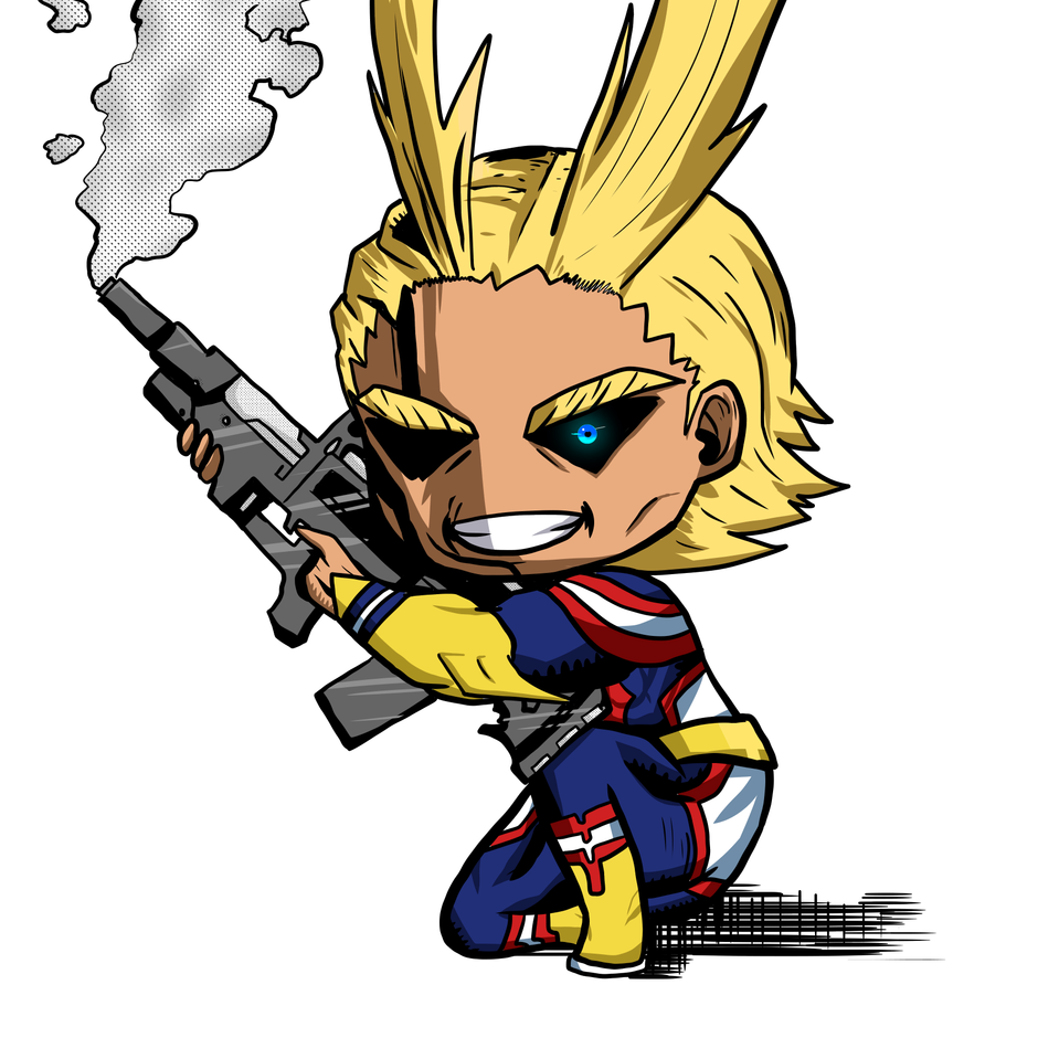 All Might Abinmz イラスト Art Street アートストリート
