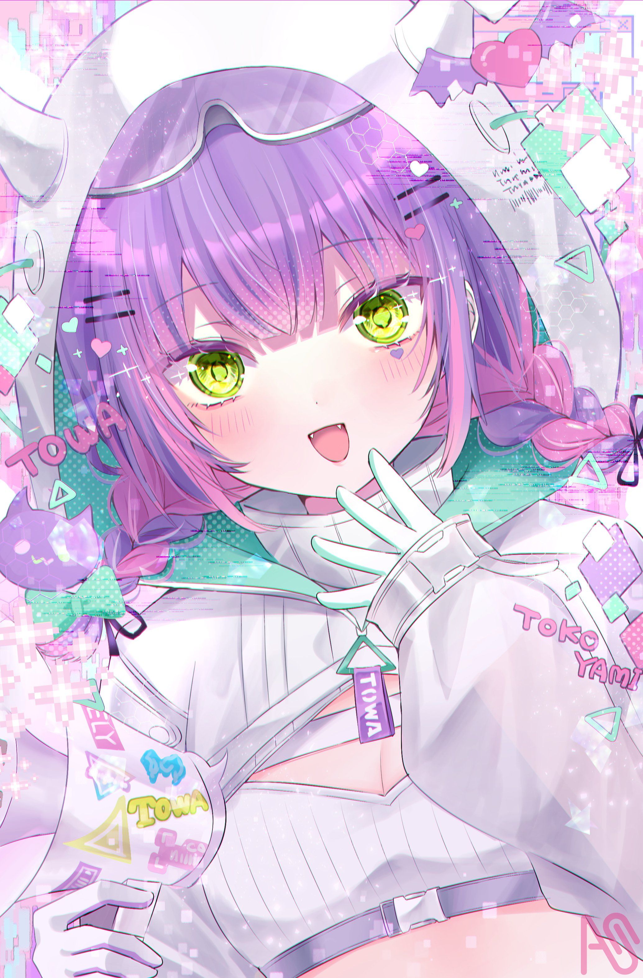 常闇トワ 知花そら - Illustrations ART street