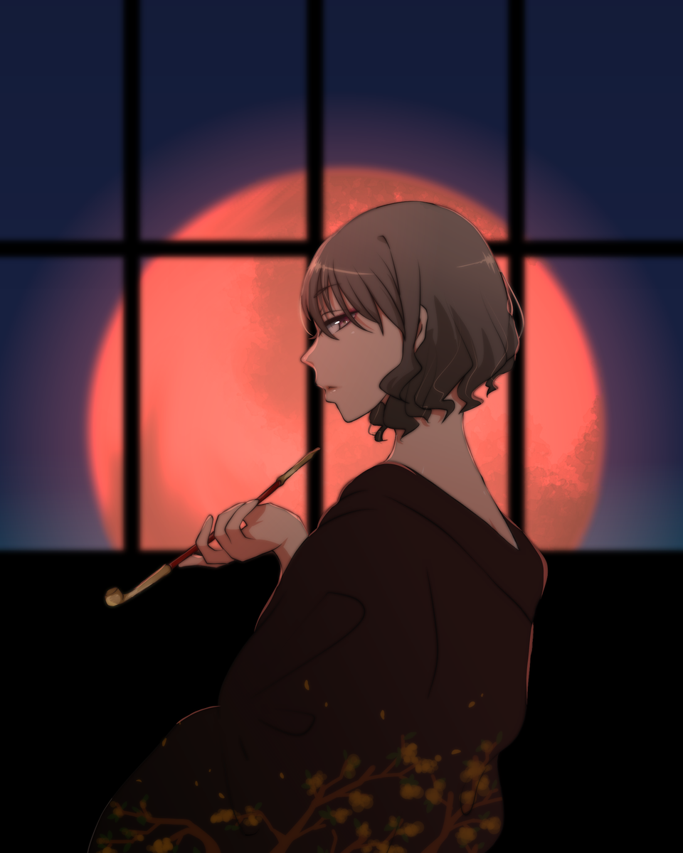 アニメ塗りっぽく 見返り不人 イラスト Art Street アートストリート