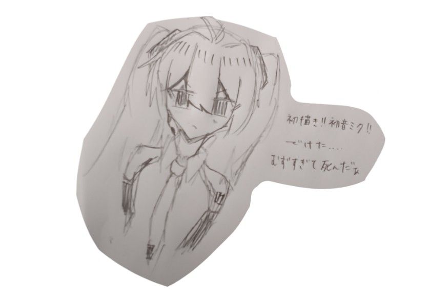 アナログ集 Illust of chocoΣ(・∀・；)🍫🧸🍀 hatsunemiku analog NijisanjiEN アルバーンノックス chocoあ～と ユウラとくま