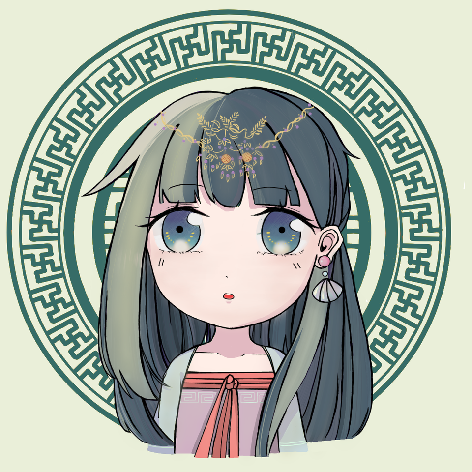 girl Yining - Illustrations ART street
