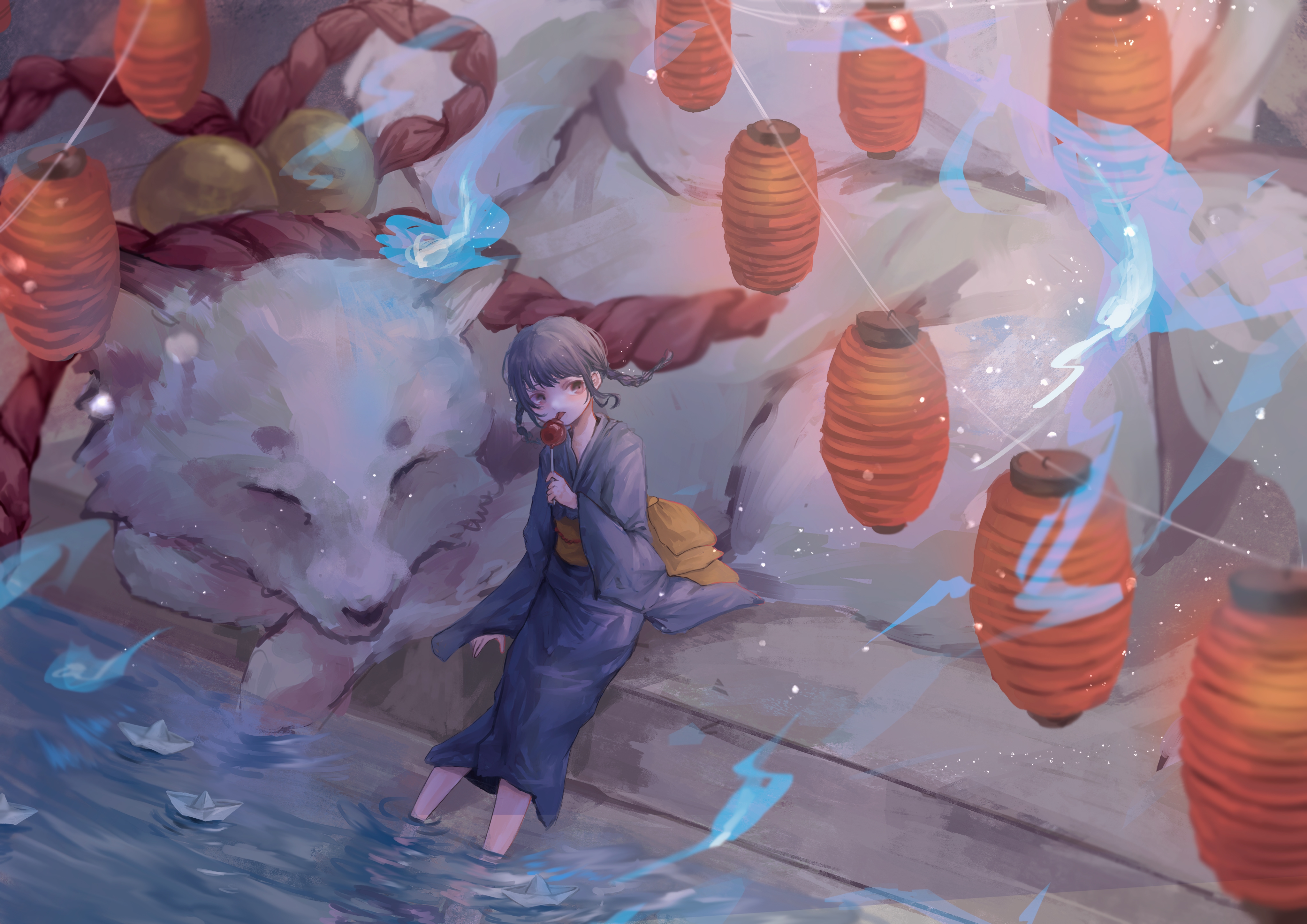 夕涼み 左脳 イラスト Art Street アートストリート