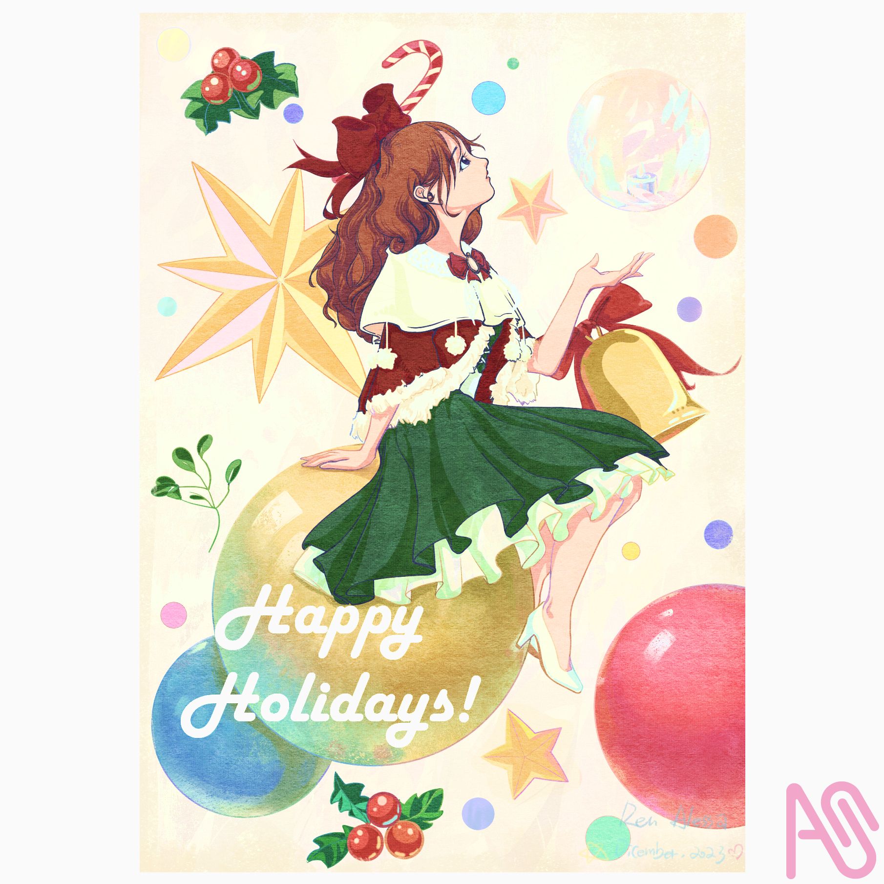 Christmas holidays 2023 Reu Pheeny - Illustrations ART street