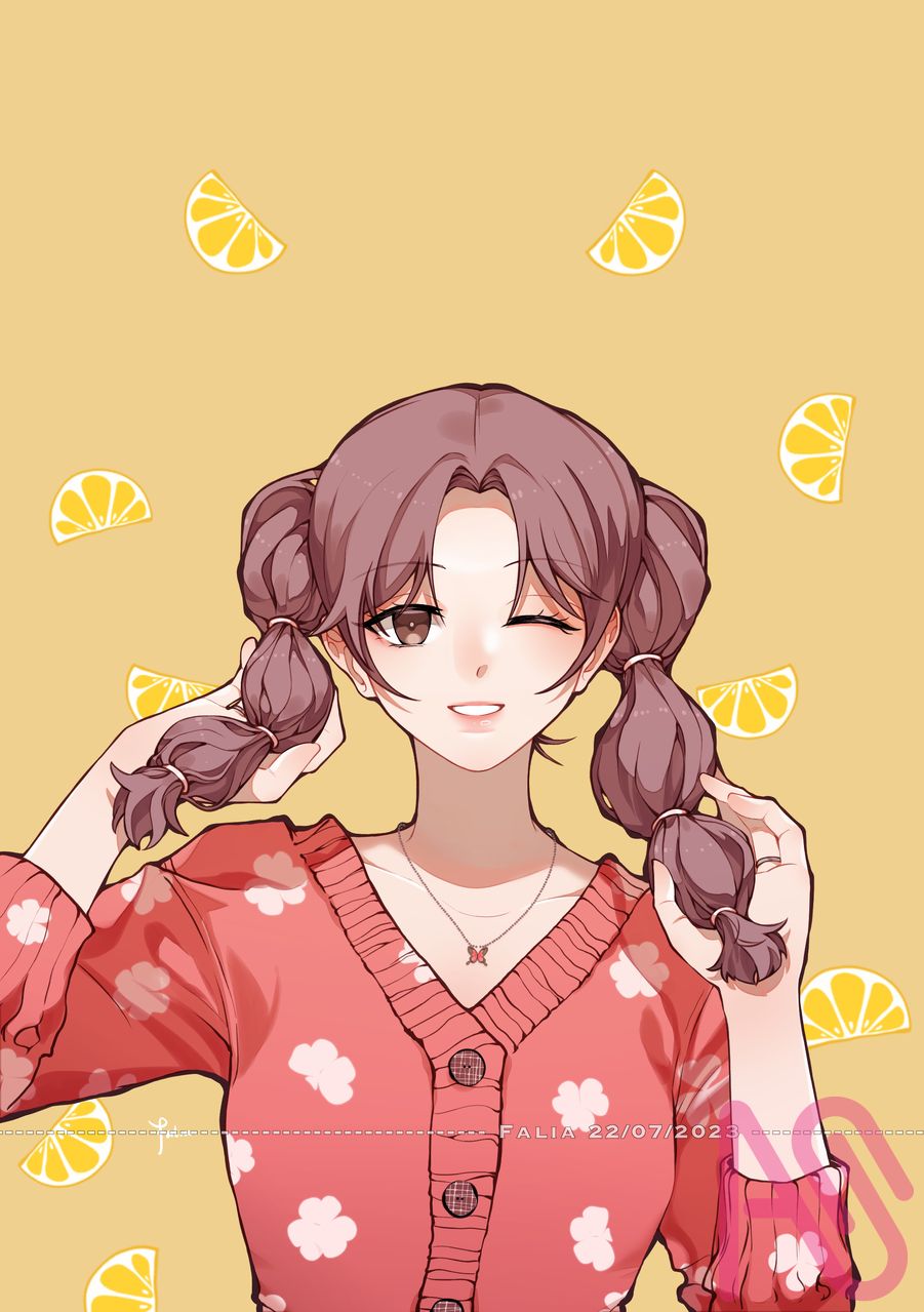 Basic one Illust of Falia.space anime oc digitaldrawing Medibang