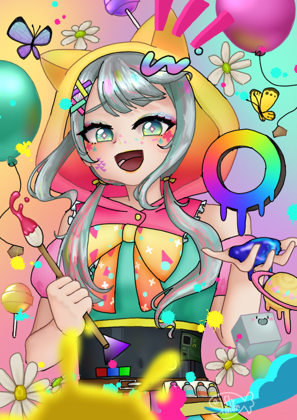 カラフルマジック さ もんふらい Illustrations Art Street