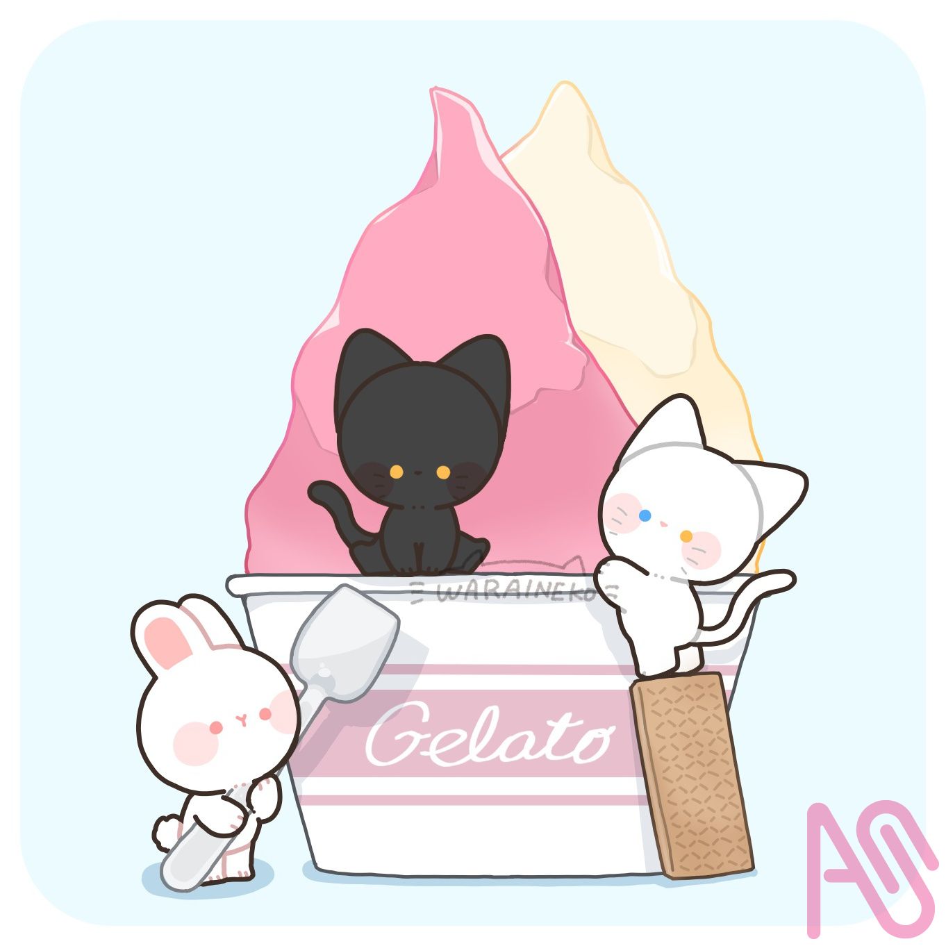 笑い猫 8月27日 笑い猫 - Illustrations ART street