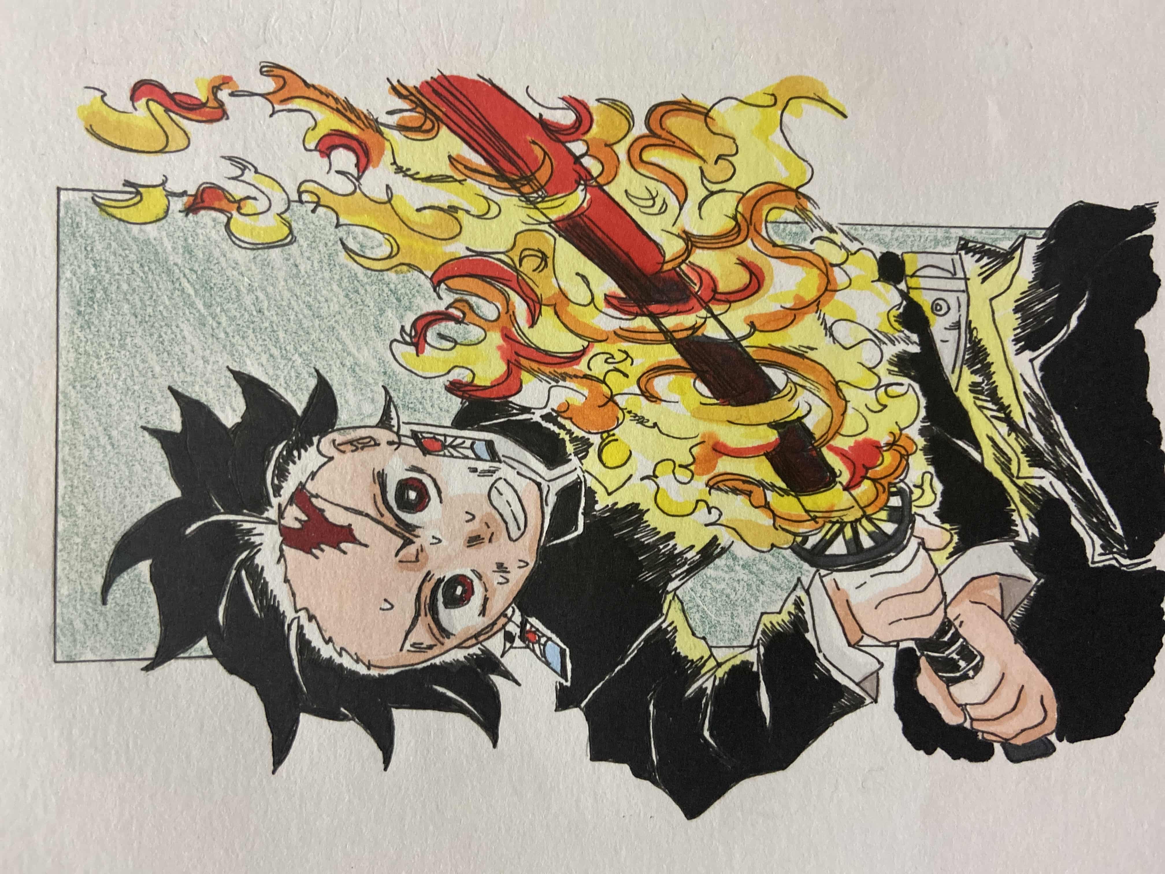 爆血刀 唐揚げの呼吸 插图art Street