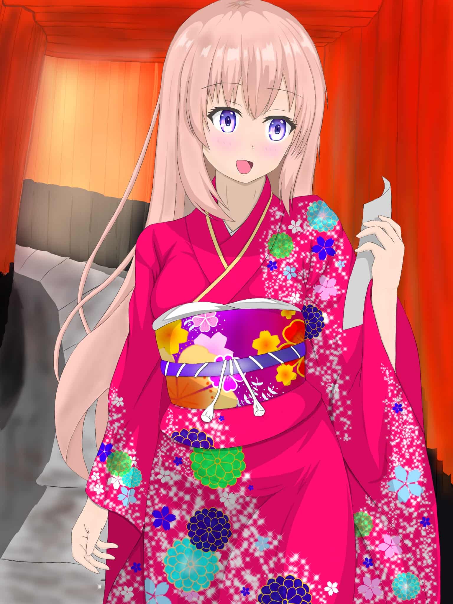 初詣 イチノセ Illustrations Art Street 初詣 イチノセ Illustrations Art Street