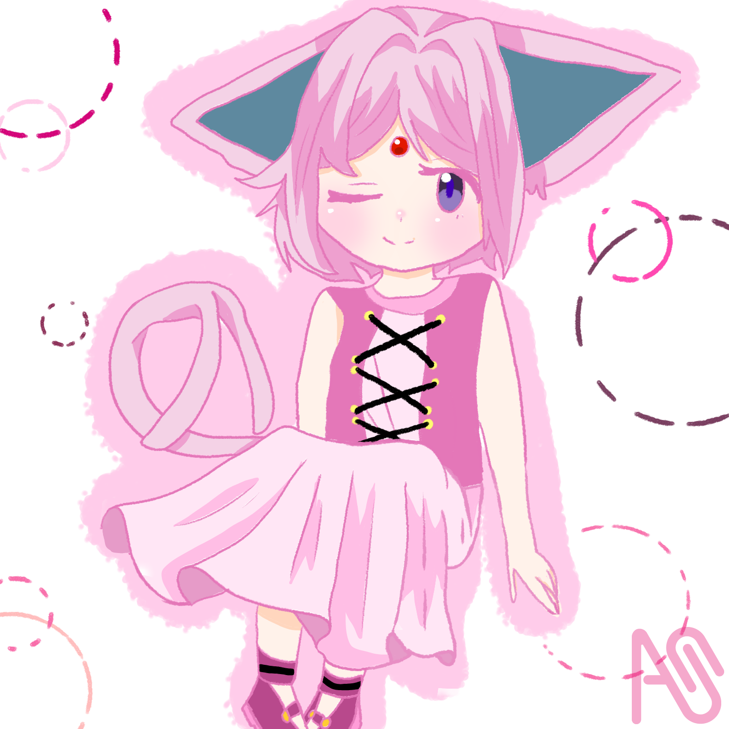 エーフィの擬人化 まʓ🐾 - Illustrations ART street