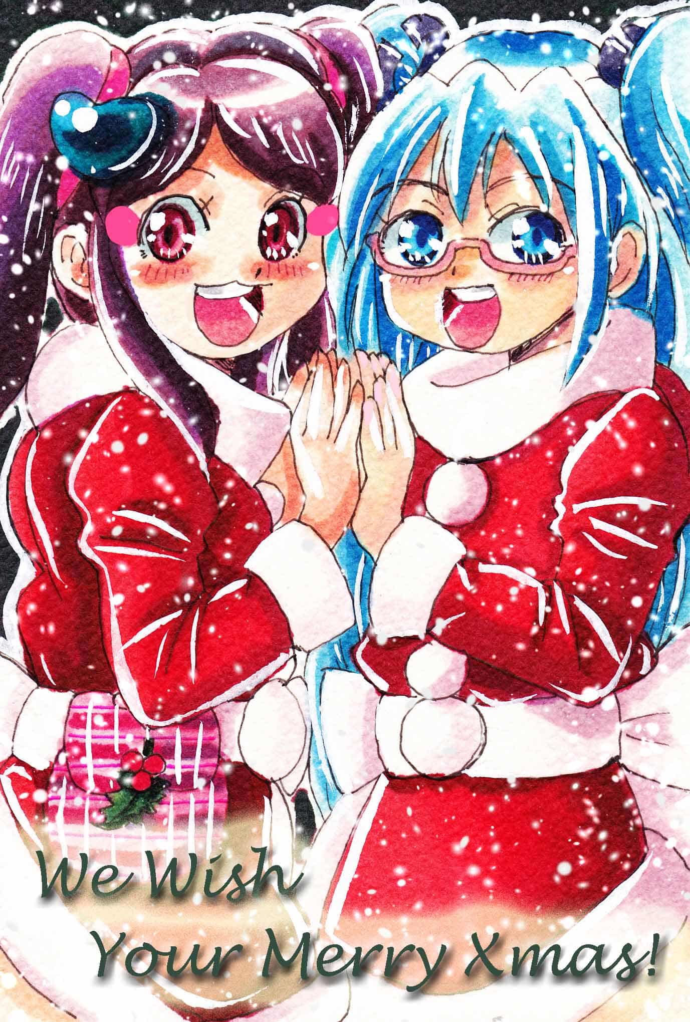 あずさ ミク からの メリークリスマス おち よしかず Occhiiy オッチー Illustrations Art Street