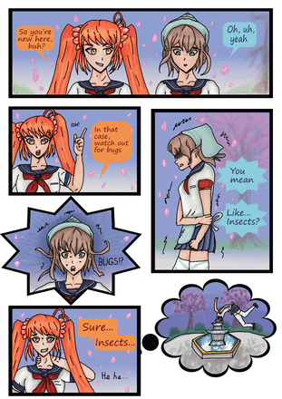 仮病シミュレータ森久保由那 Illustrations Art Street